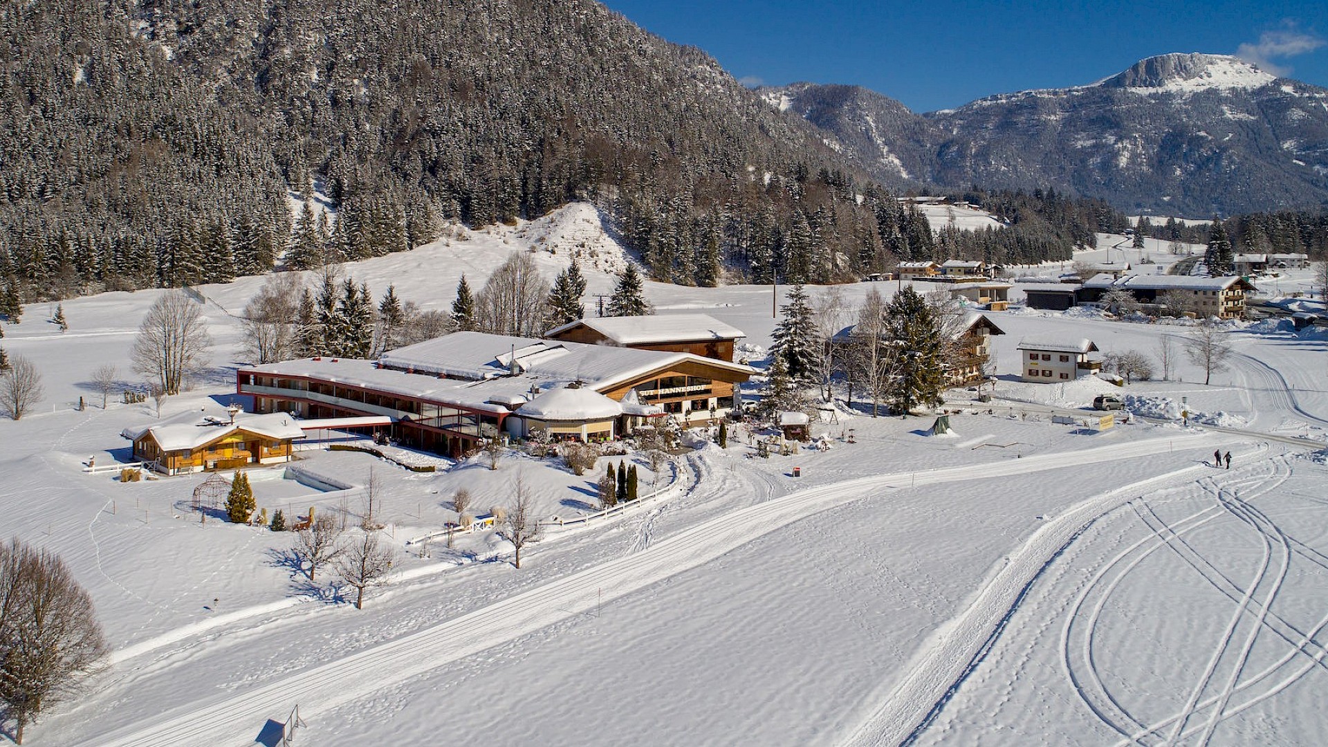 Hotel Gut Hanneshof in Winter