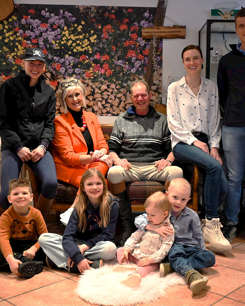 Familie Unterrainer im Gut Hanneshof